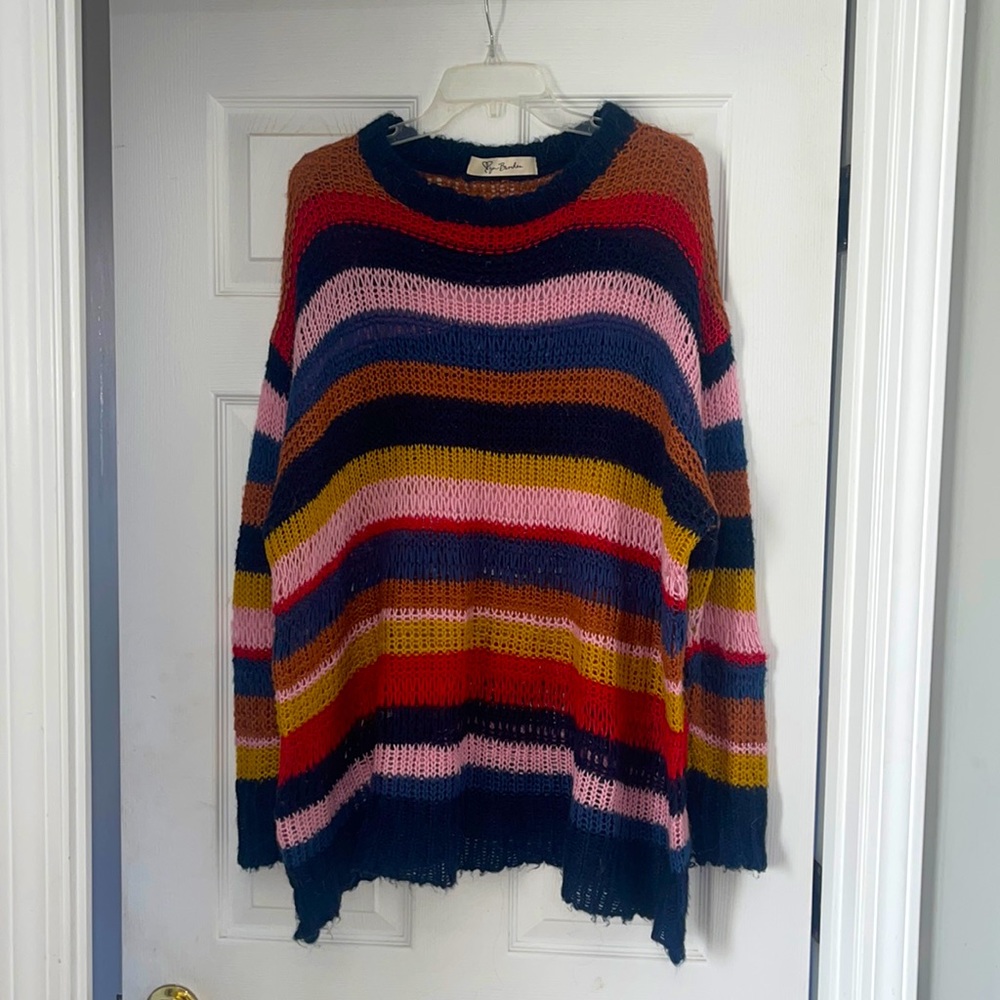 Lyn Burches long tunic style Sweater XL